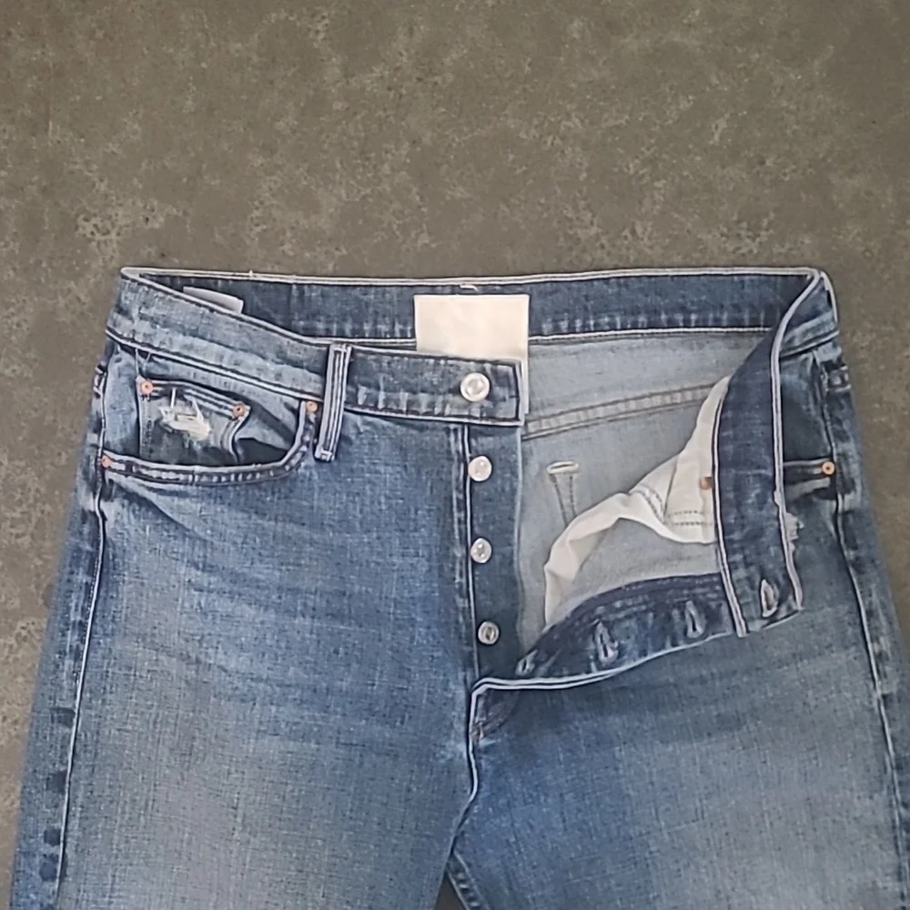 MOTHER THE TOMCAT SERIOUSLY TRUCE JEANS - Picture 4 of 16